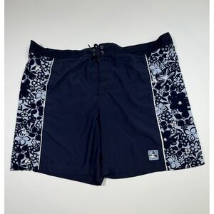 Disney Swim Trunks Men 2XL Blue Lined Beach Surf Activity Pocket